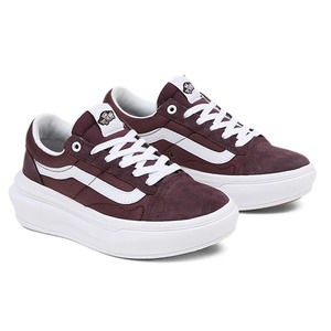Vans Women's Old Skool OVERT CC Sneakers Wine Tasting Size 5.5 NEW